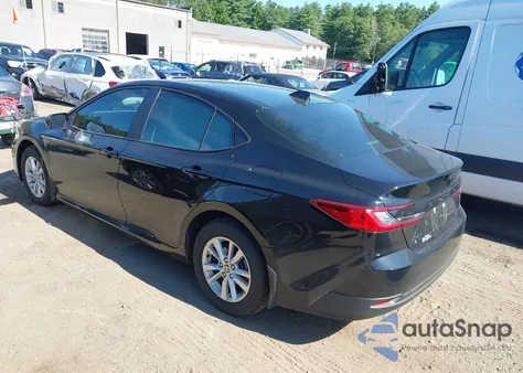 2025 Toyota Camry Le из США, поврежденный, VIN 4T1DBADK9SU502557